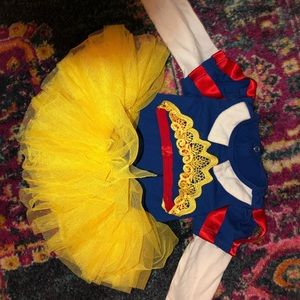 Snow White baby costume and First Halloween